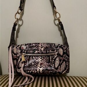 Aimee Kestenberg Snake Print Shoulder Bag